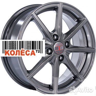 Alcasta M63 6x15 4x100 ET37 Dia60.1 Graphite