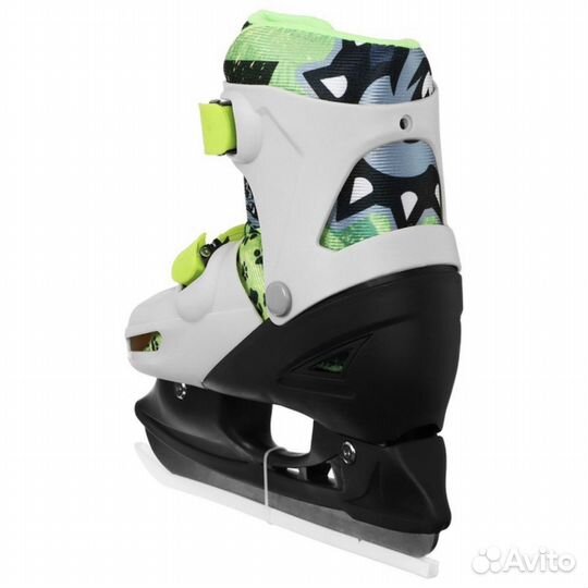 Коньки детские раздвижные 2в1, размер 26-29