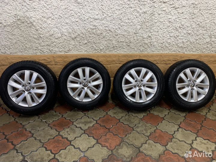 Комплект дисков с резиной volkswagen