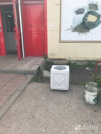 Бетонные уличные урны для мусора. От производителя