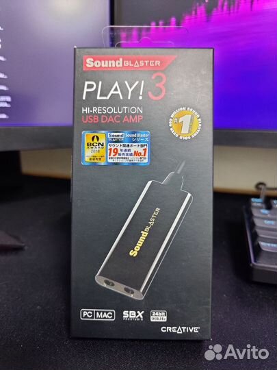 Creative sound blaster play 3