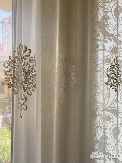 Шторы с тюлью