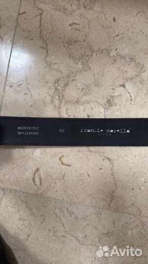 Ремень frankie morello кожа оригинал Италия