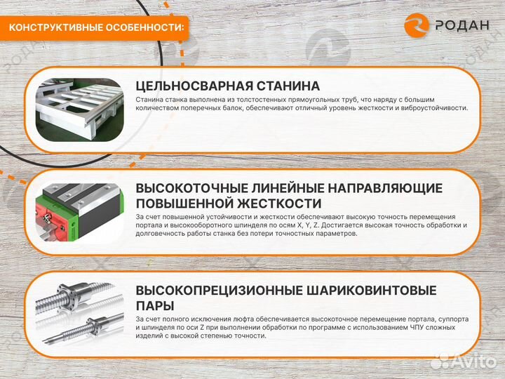 Фрезерно-гравировальный станок с чпу H 1625L