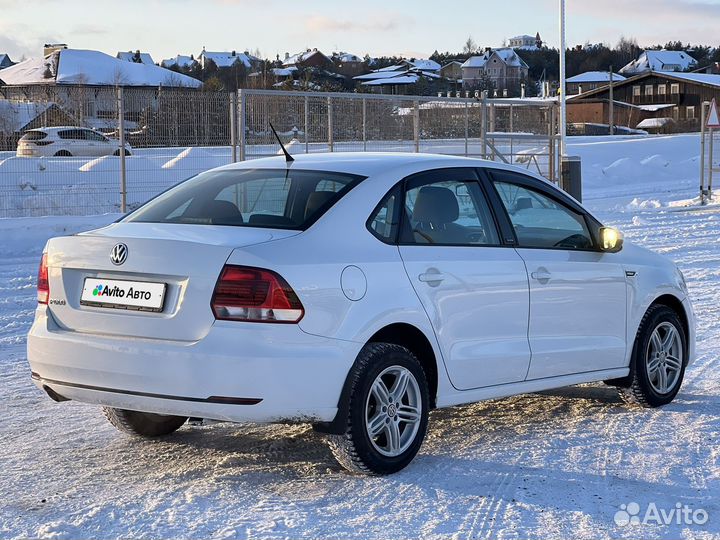 Volkswagen Polo 1.6 AT, 2016, 117 000 км