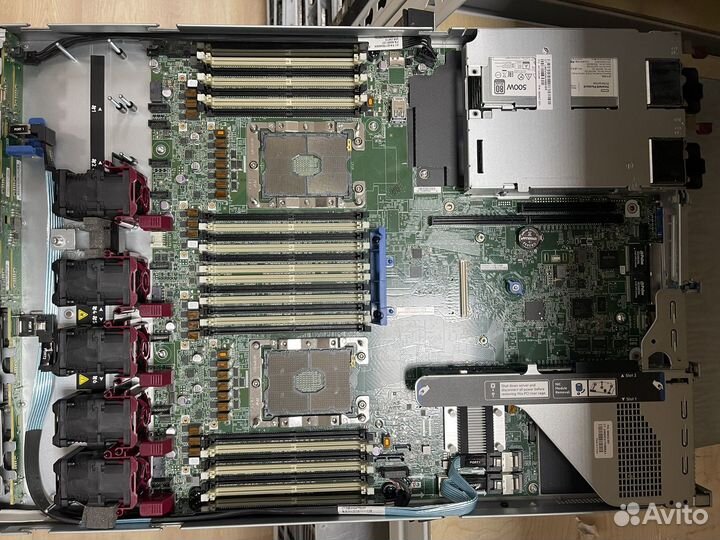 Сервер HPE DL360 Gen10 (скол на текстолите)