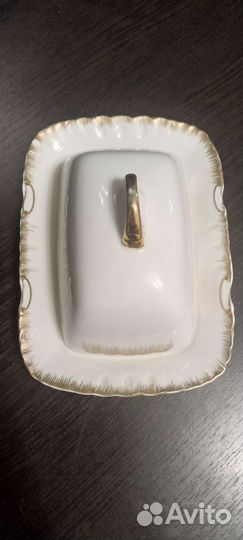 Масленка керамическая