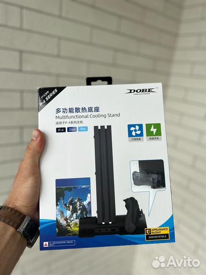 Система охлаждения с зарядкой Ps4 / Slim / Pro