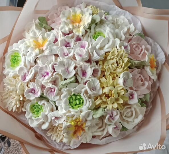 Зефирные букеты/съедобные букеты на выпускной