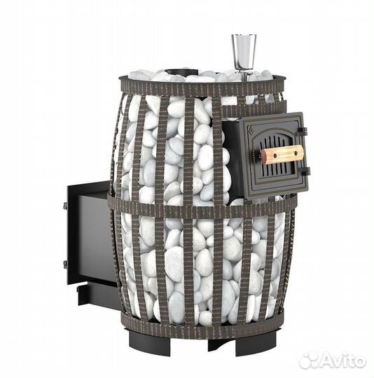 Готовая печь в баню