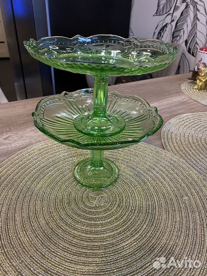 Ваза для фруктов винтаж