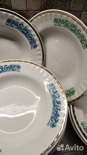 Тарелки Прокопьевский фарфор