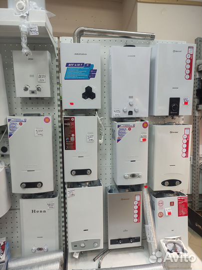 Газовая колонка (Baxi, Vilterm, Ладогаз, Нива и т