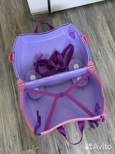 Детский чемодан trunki pony