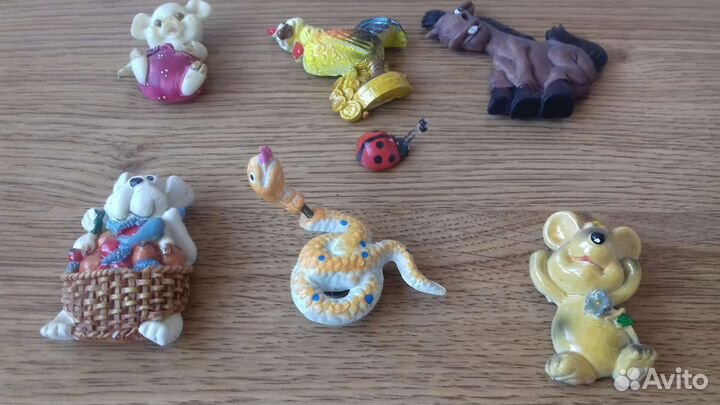 Магнитики на холодильникОвощи,фрукты. Животные