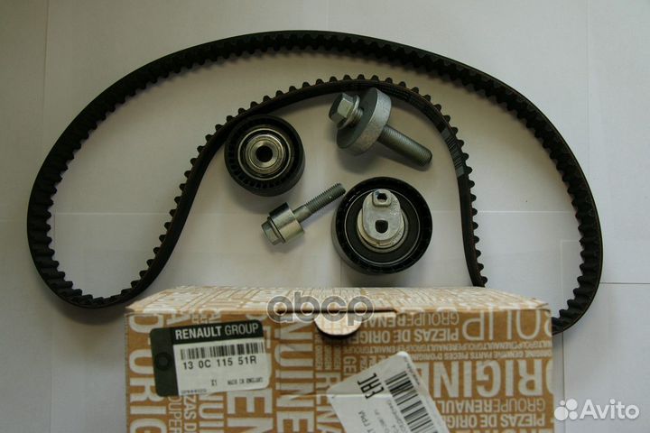 Комплект ремня грм 130C11551R renault