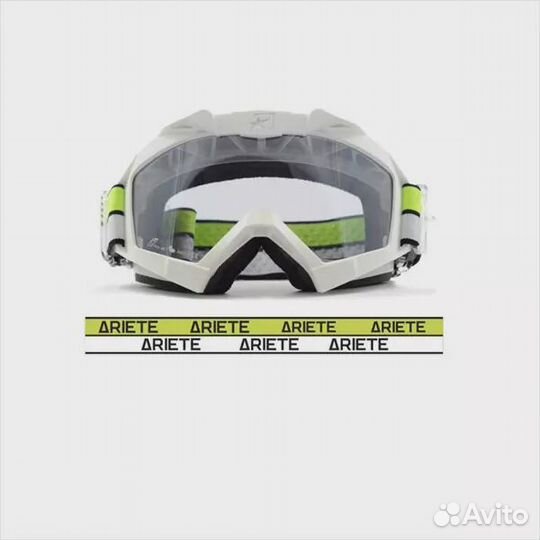 Кроссовые очки (маска) adrenaline primis white / y