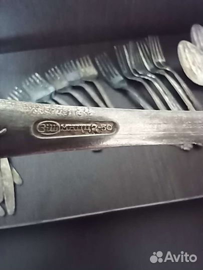 Столовые приборы мельхиор