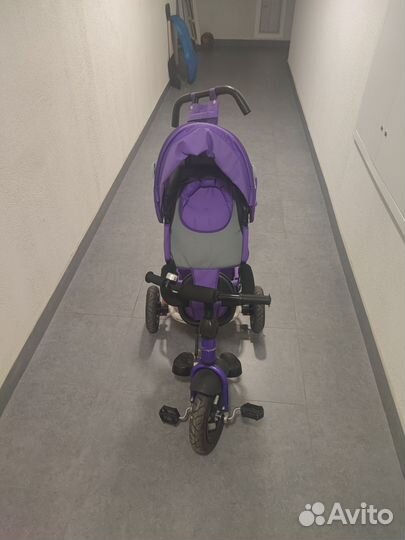 Детский велосипед с ручкой бу
