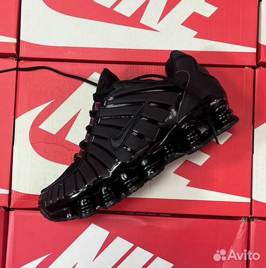 Кроссовки Nike Shox TL мужские черные весна