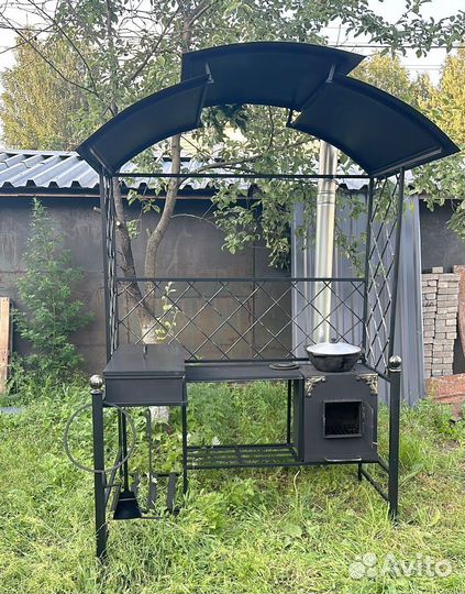 Мангал цельносварной