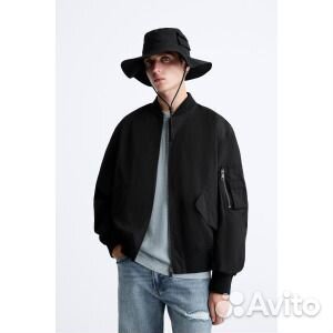 Техническая куртка для пилота Zara, черный