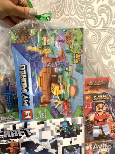 Подарочный набор майнкрафт