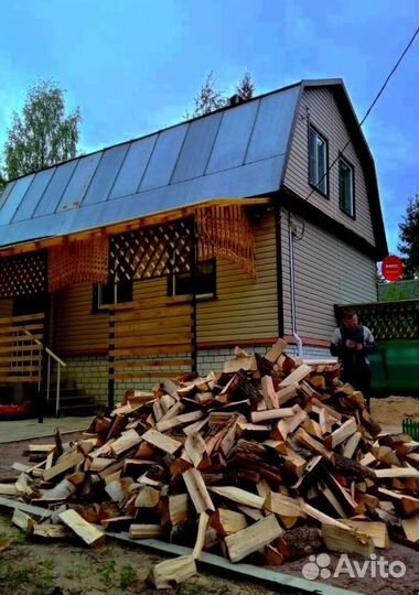 Дрова в укладку