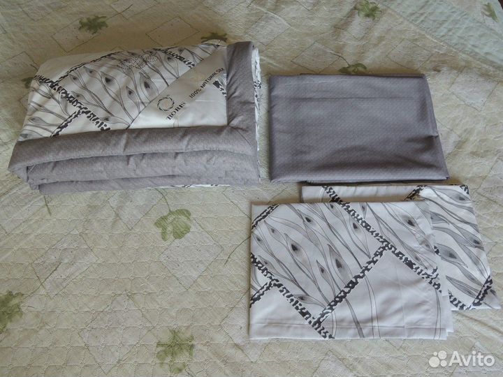 Постельное бельё Boris 1,5 спальный с одеялом