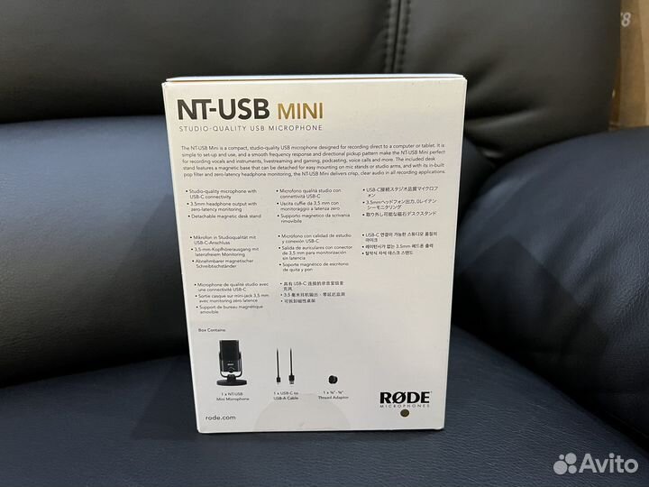 Rode NT-USB Mini Микрофон