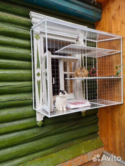 Балкончик для кошки