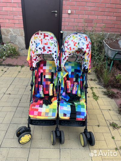 Коляска для двойни