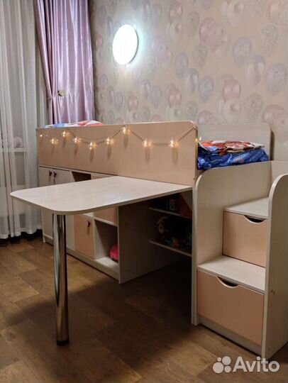 Детская кровать чердак