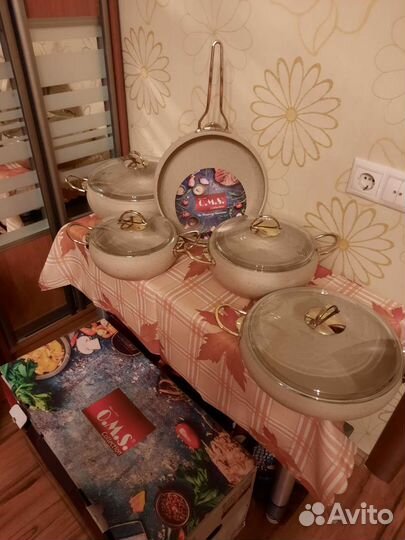 Набор кастрюль Коллекция О.М.S