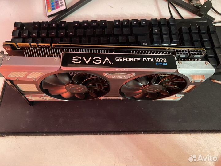 Evga GTX 1070 FTW 8GB