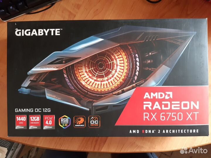 Gigabyte Radeon RX 6750 XT Gaming OC 12G