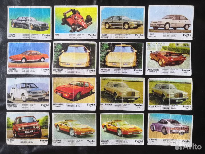 Вкладыши Turbo 51-120(2я серия)