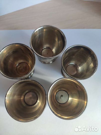 Рюмка стопка серебро