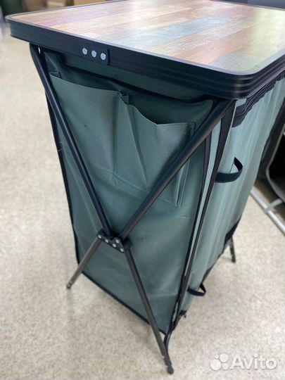 Бокс стол с полками походный