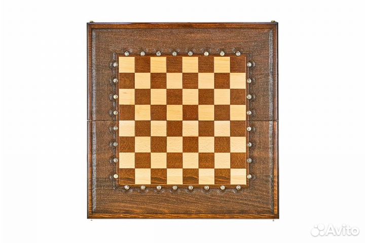 Шахматы и нарды резные Катадин 50 х 50 см бук Армения 62561