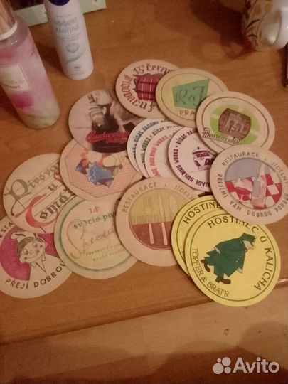 Подставки под пивные и винные бокалы