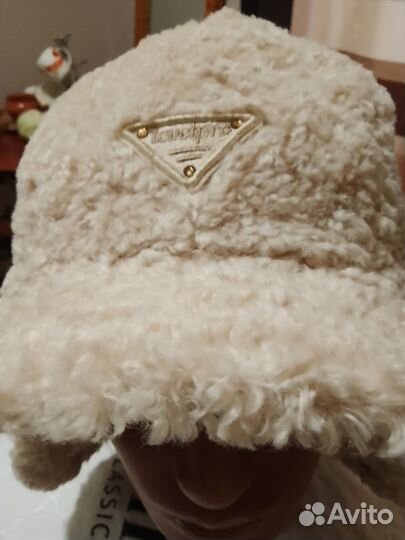 Шапка ушанка женская меховая