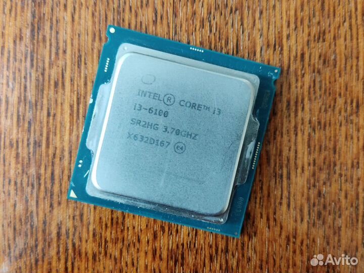Процессор Intel i3 6100
