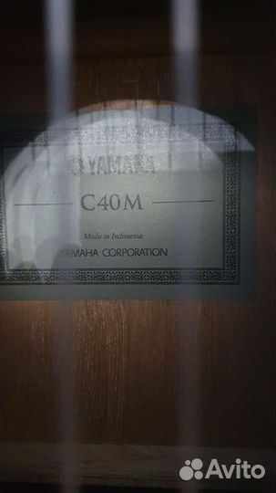 Классическая гитара Yamaha c40м