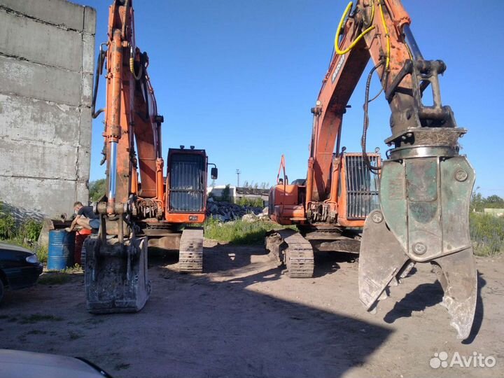 Сдам экскаваторы с гидроножницами