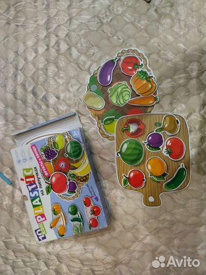 Набор карточек на липучках