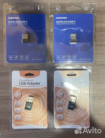 Новые USB Wi-Fi адаптеры Wi-Fi 6 1800 Mbs/600/150