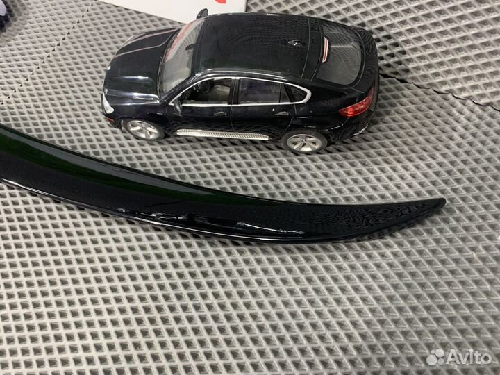 Спойлер BMW F30 М Performance, черный глянец