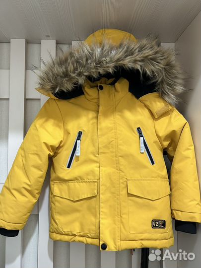 Зимняя куртка на мальчика 104