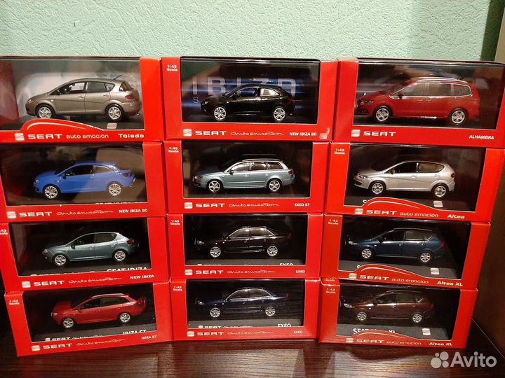 Skoda Alfa Romeo Lancia Fiat Seat 1/43